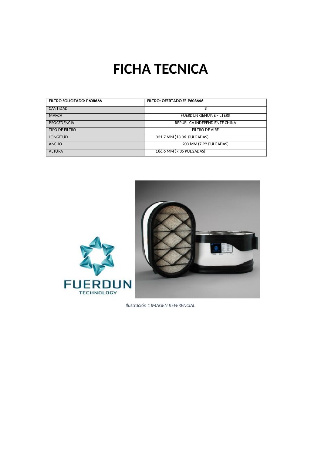 FILTRO DE AIRE