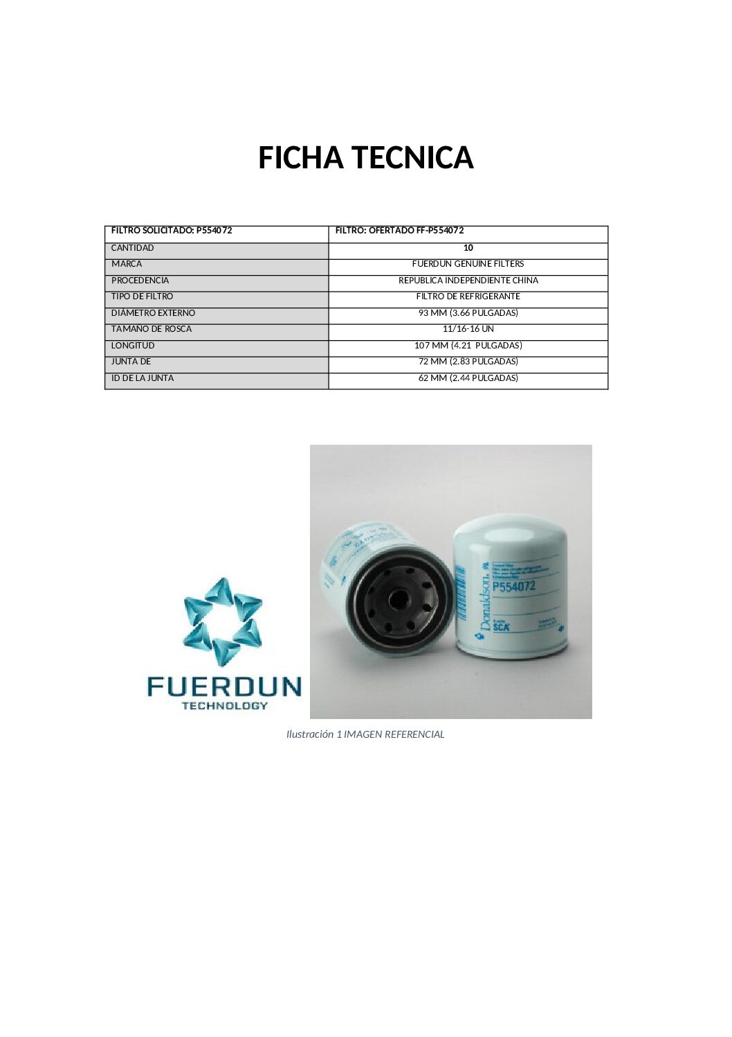 FILTRO DE AGUA